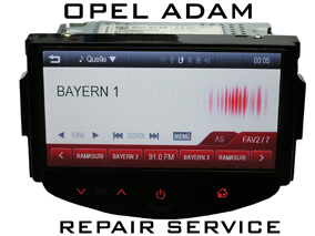 Reparatur Opel selling Adam Corsa Navigationssystem LSP2GTD, 95388240